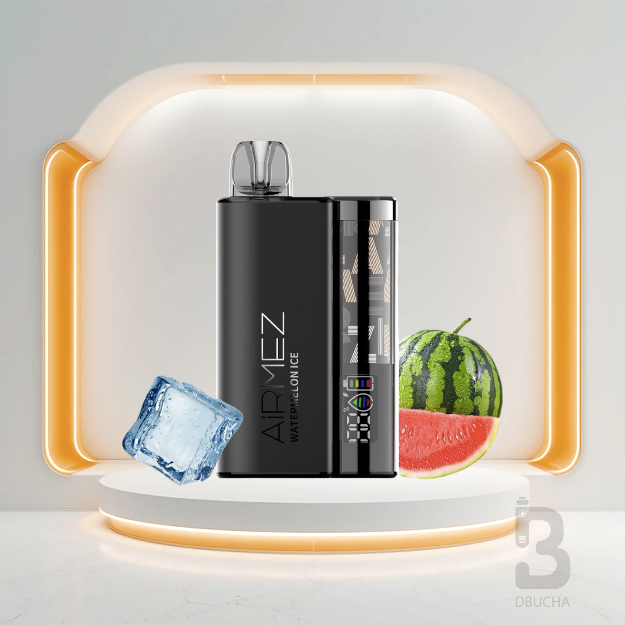 Jednorazowka e papieros AirMez 12K o smaku Watermelon Ice , 12000 buchów